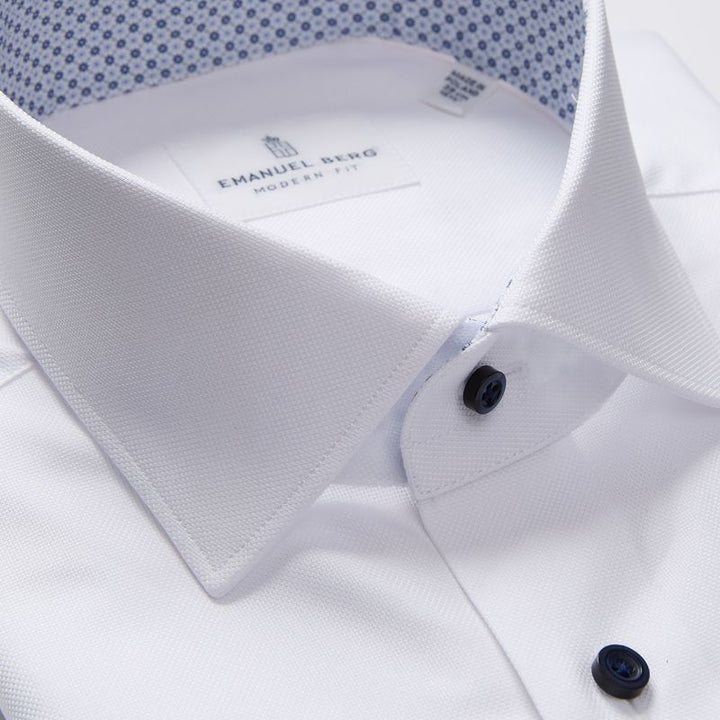 Contrast Collar Oxford Shirt