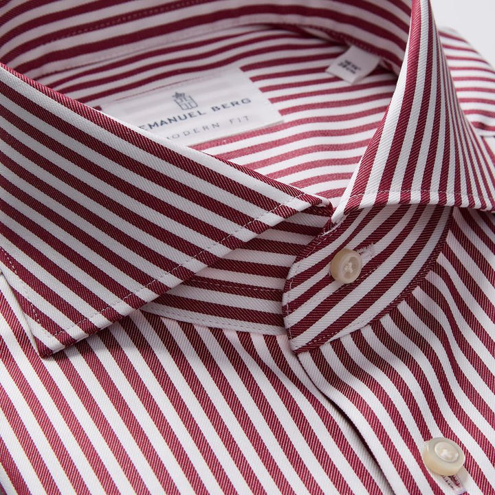 Striped Cotton Twill Shirt