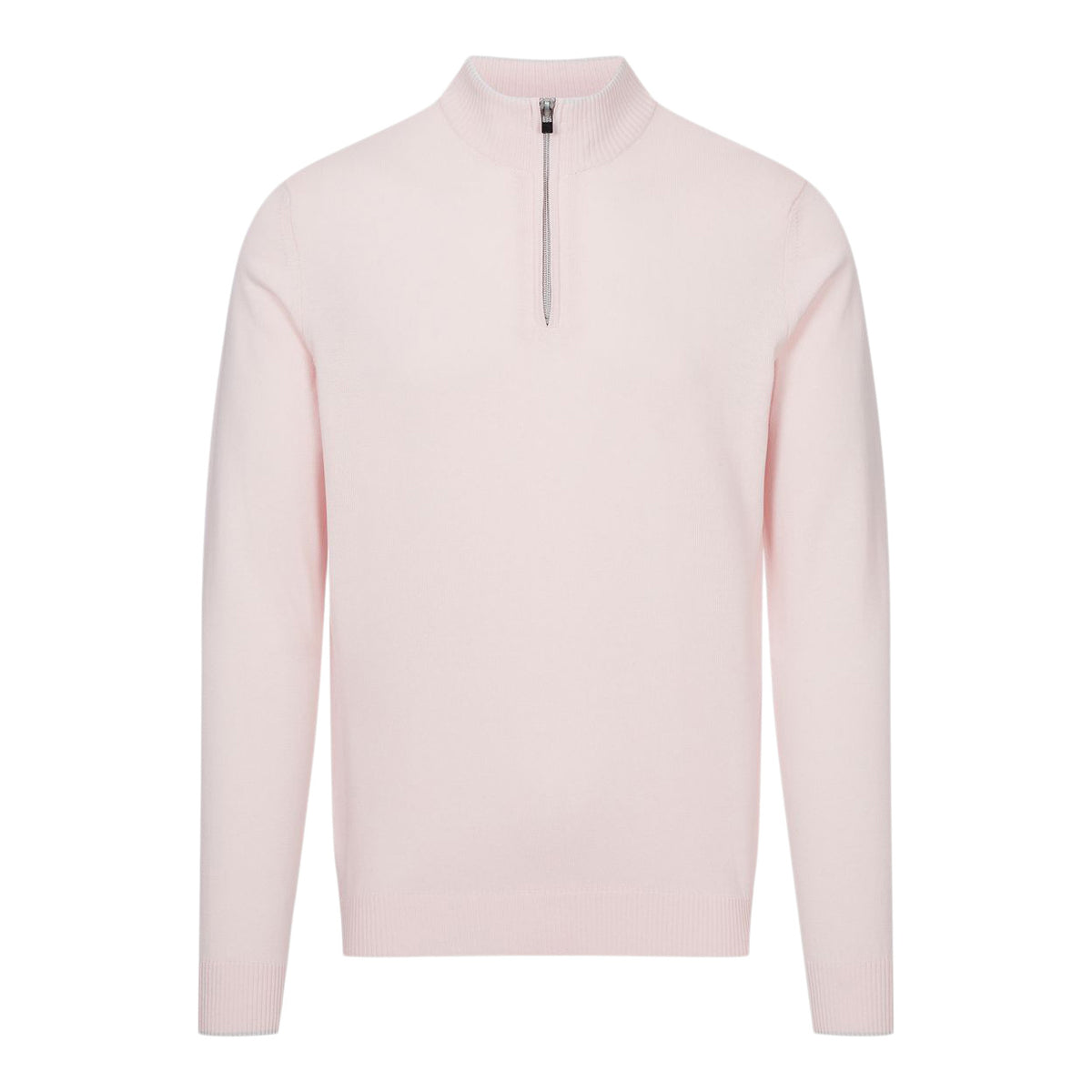 High Neck 1/4 Zip Sweater
