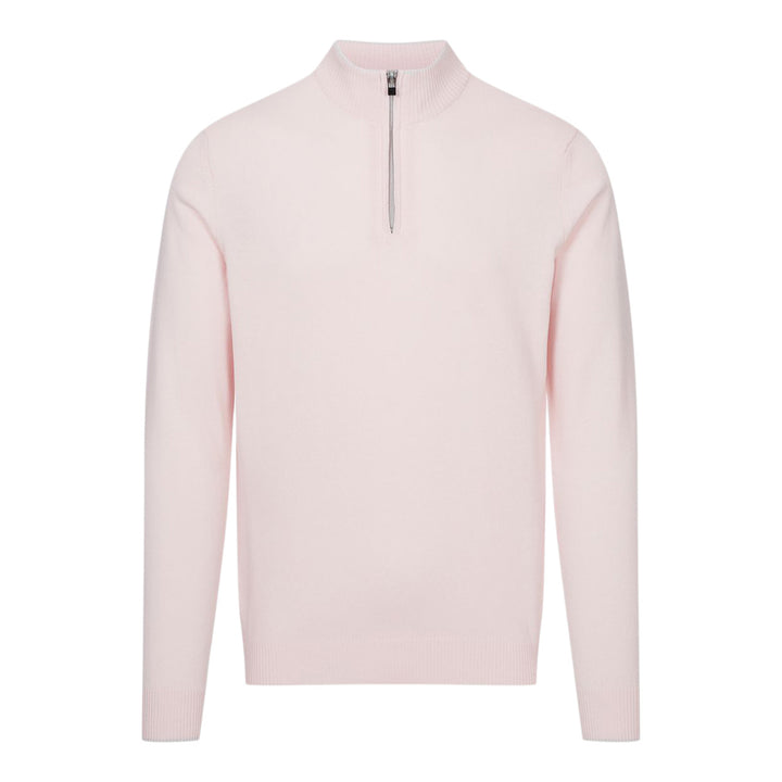 High Neck 1/4 Zip Sweater