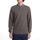 Lightweight Structured Long-Sleeve Polo