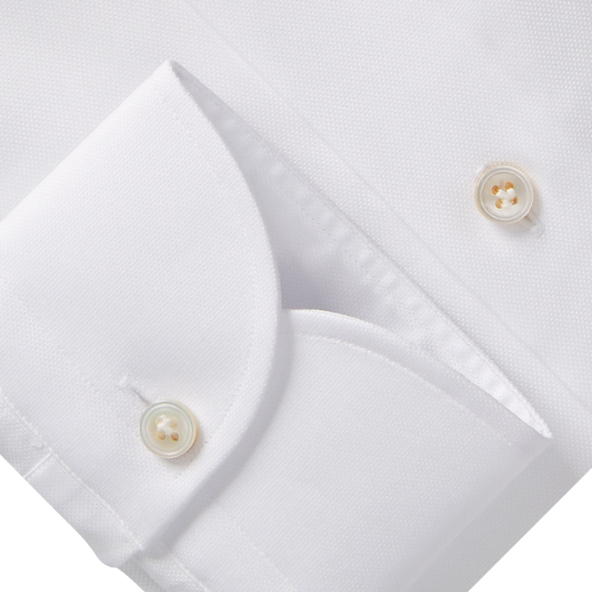 PREMIUM LUXURY DRESS SHIRT in White — Emanuel Berg