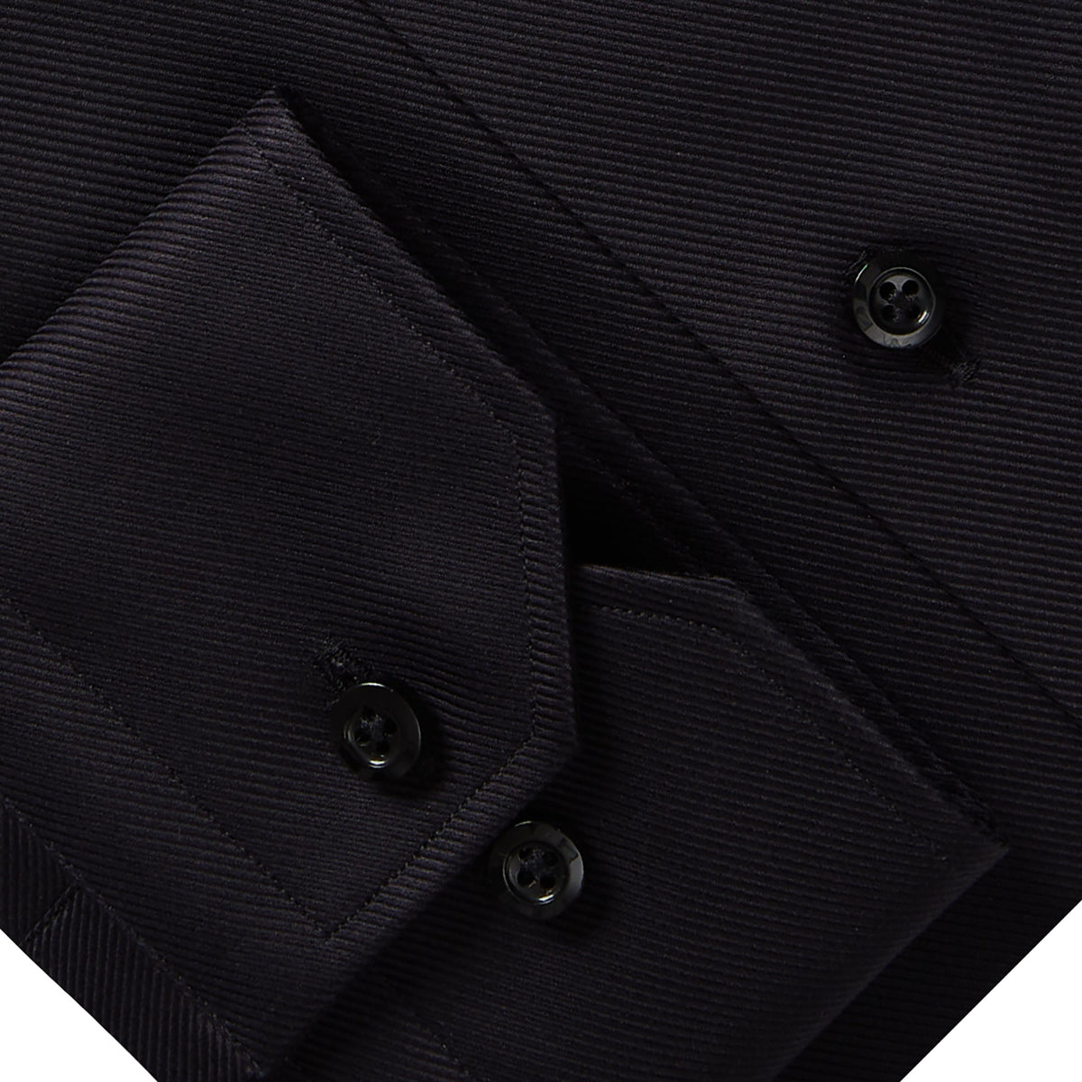 Dress Casual Dress Shirt in Black — Emanuel Berg