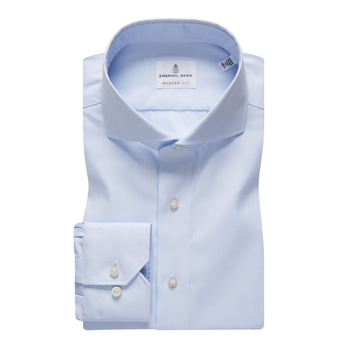 Traveller Performance Shirt in Light Pastel Blue — Emanuel Berg