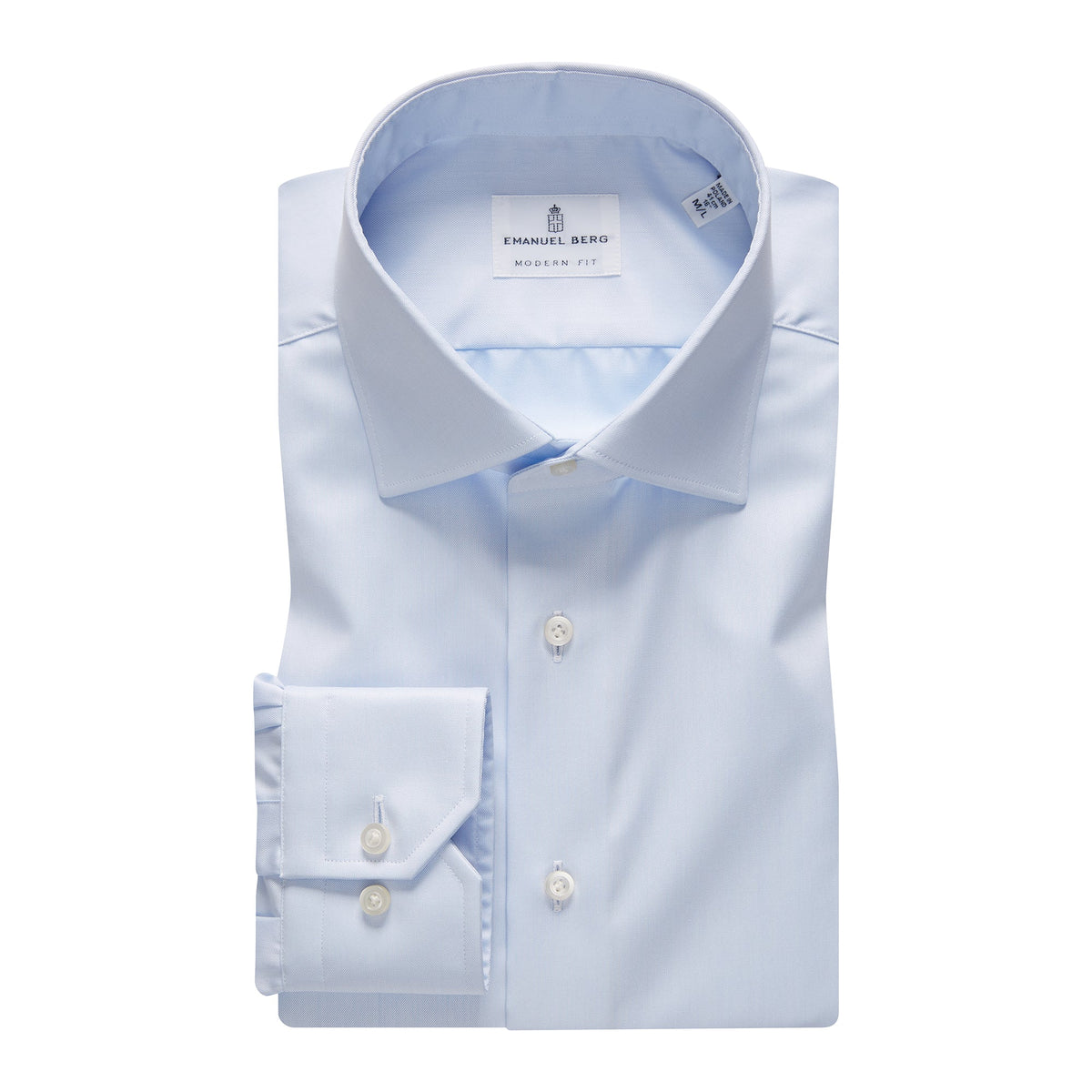Traveller Performance Shirt in Light Pastel Blue — Emanuel Berg