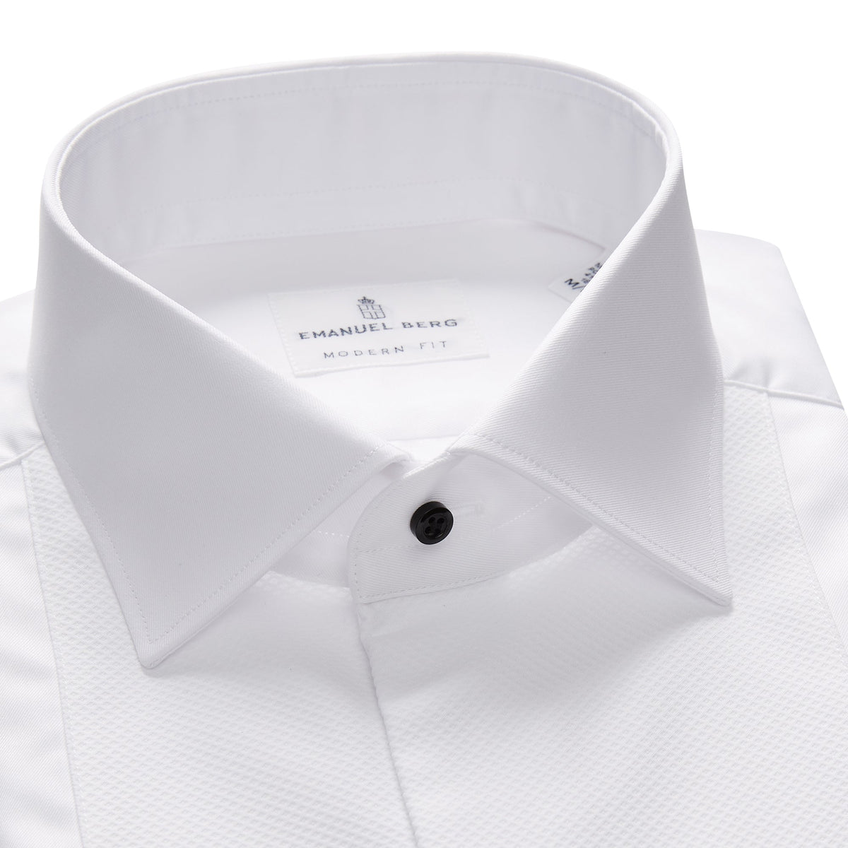 Formal Essential Shirt in White — Emanuel Berg