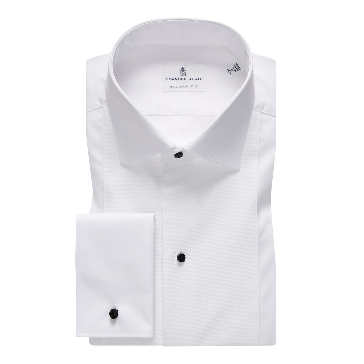 Formal Essential Shirt in White — Emanuel Berg