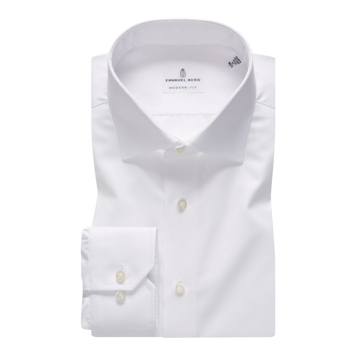 Traveller Performance Shirt in White — Emanuel Berg