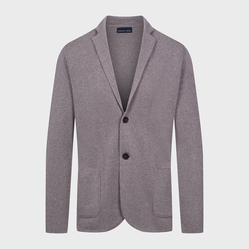 Premium Swacket with Two Buttons in 226 MEDIUM BROWN — Emanuel Berg