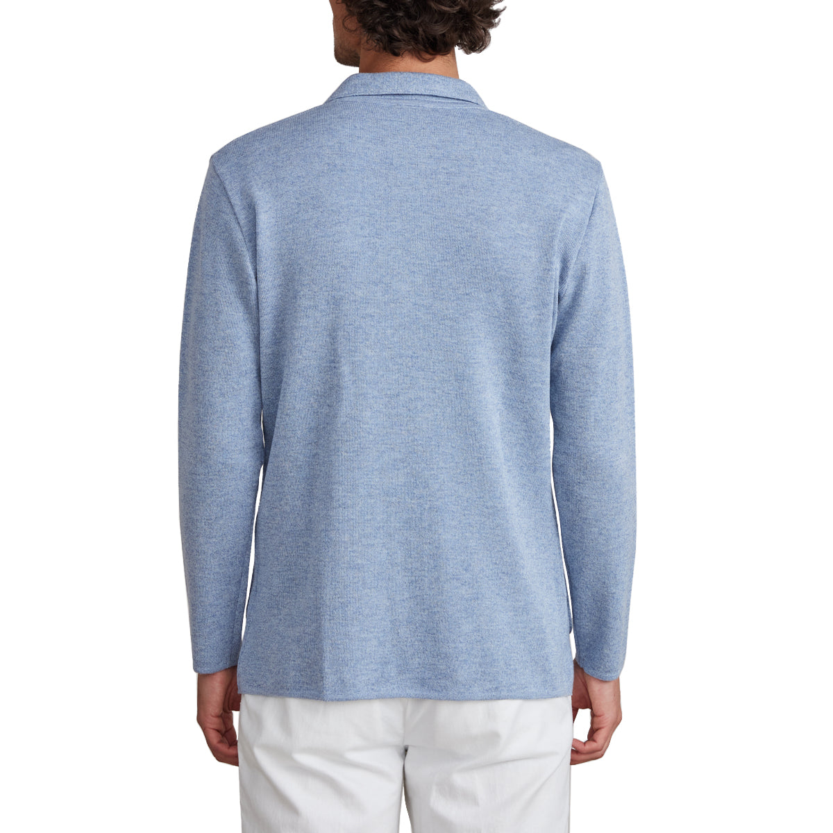 Premium Merino Swacket in Bright Blue — Emanuel Berg