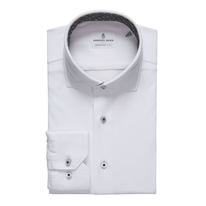 Modern 4Flex Stretch Knit Shirt with Contrast