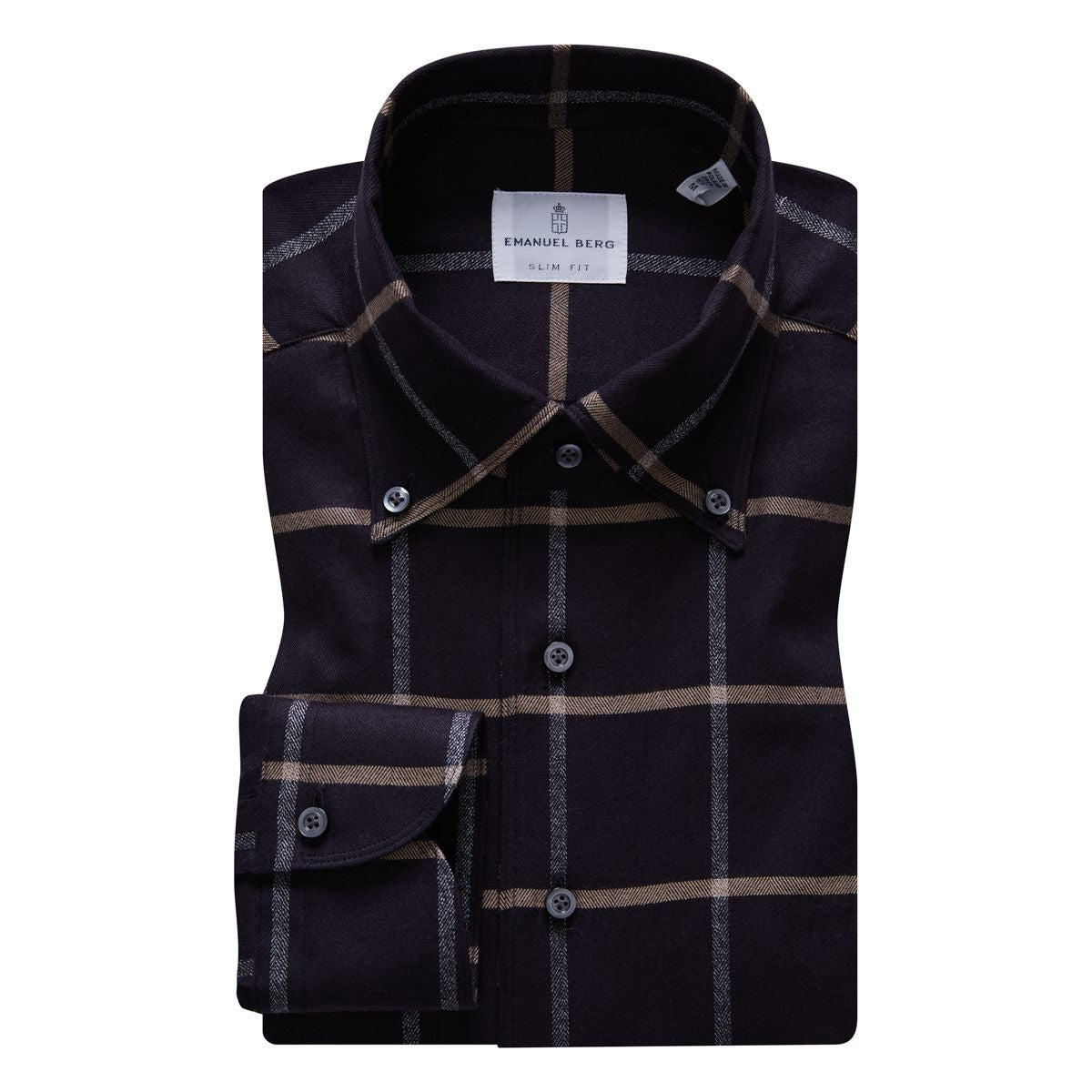 Brushed Casual Sartorial Shirt in Oxford — Emanuel Berg