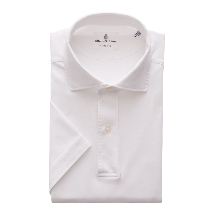 Jersey Knit Short-Sleeve Polo