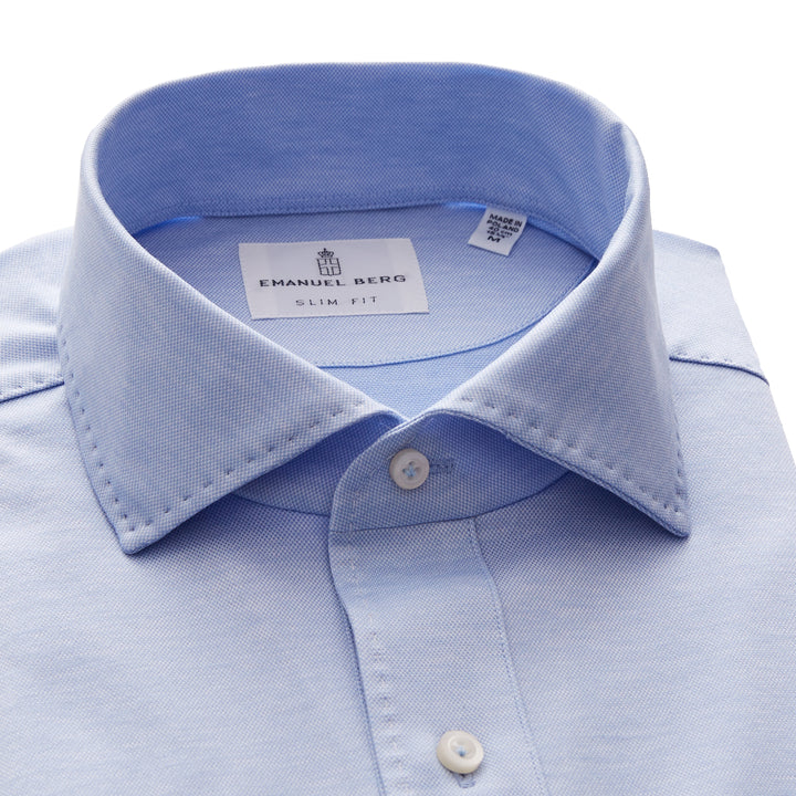 Jersey Knit Short-Sleeve Polo