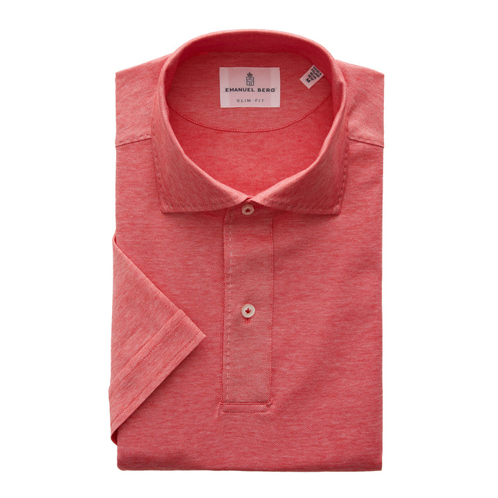 Jersey Knit Short-Sleeve Polo