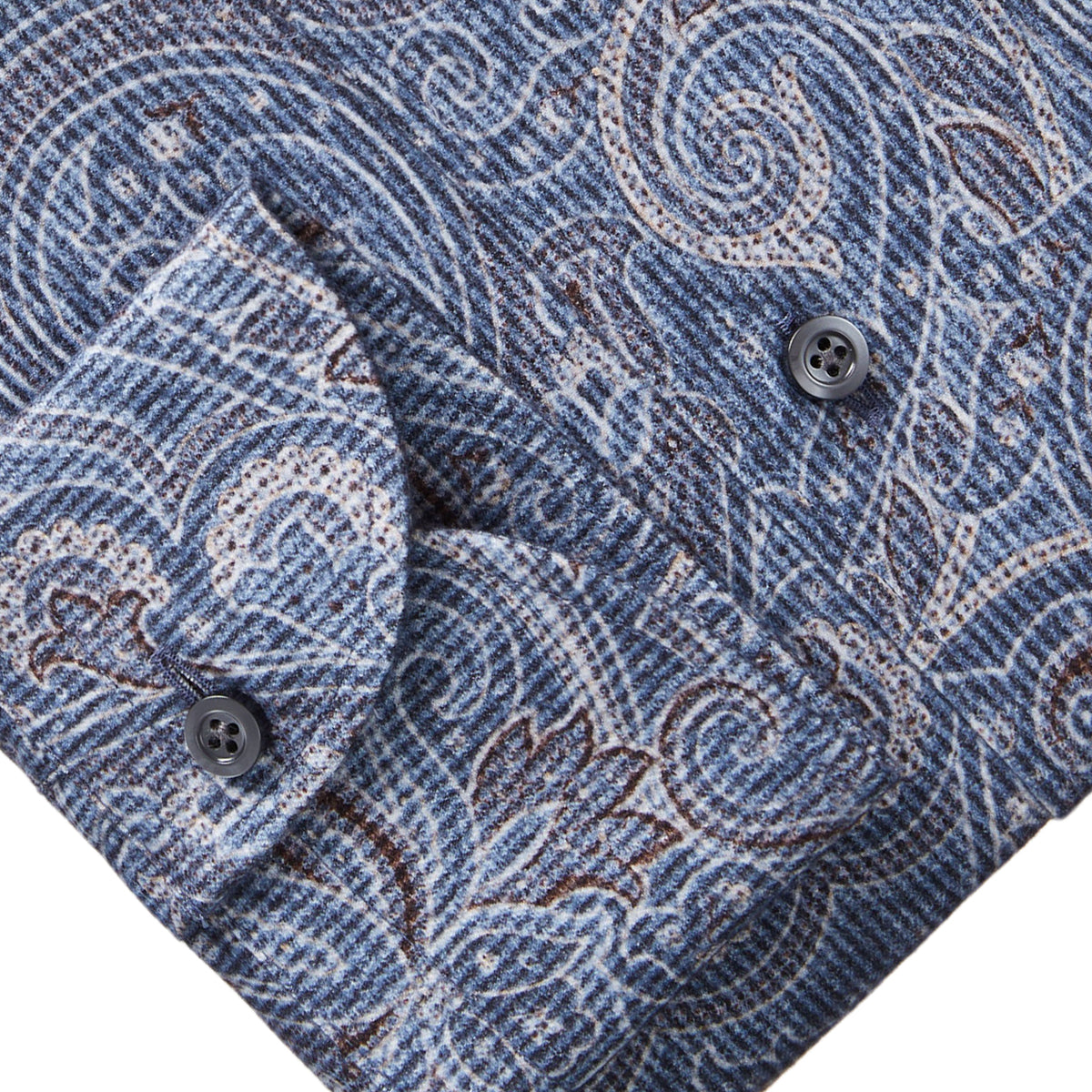 Ultra-Soft Brushed Twill Shirt in Dark Blue — Emanuel Berg