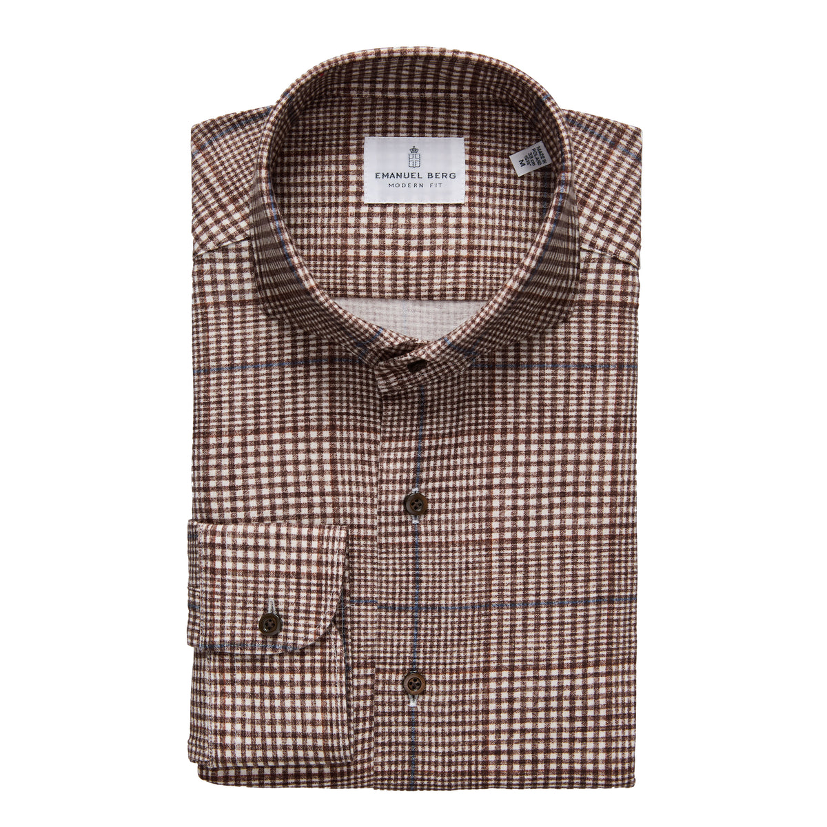 Premium Jersey Knit Shirt in Medium Brown — Emanuel Berg