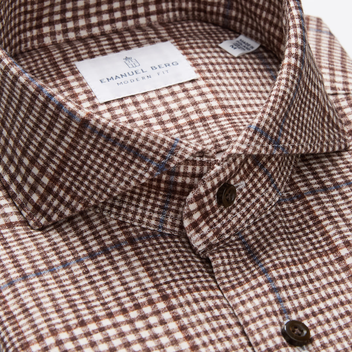 Premium Jersey Knit Shirt in Medium Brown — Emanuel Berg