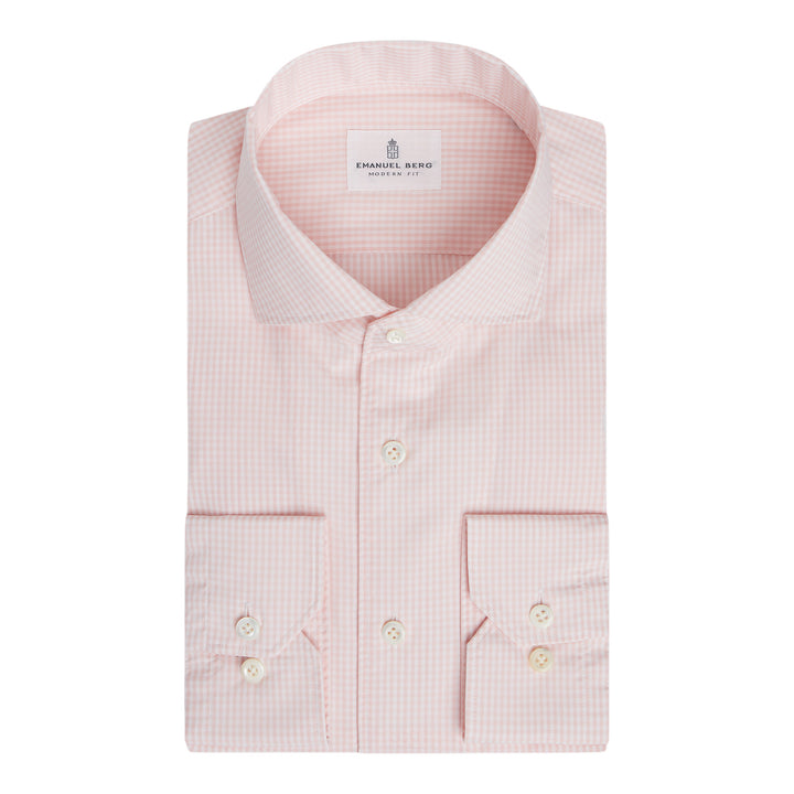 Washed Natural Stretch Yoga Poplin Shirt