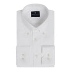 Natural Stretch Cotton Dobby Yoga Dress Shirt
