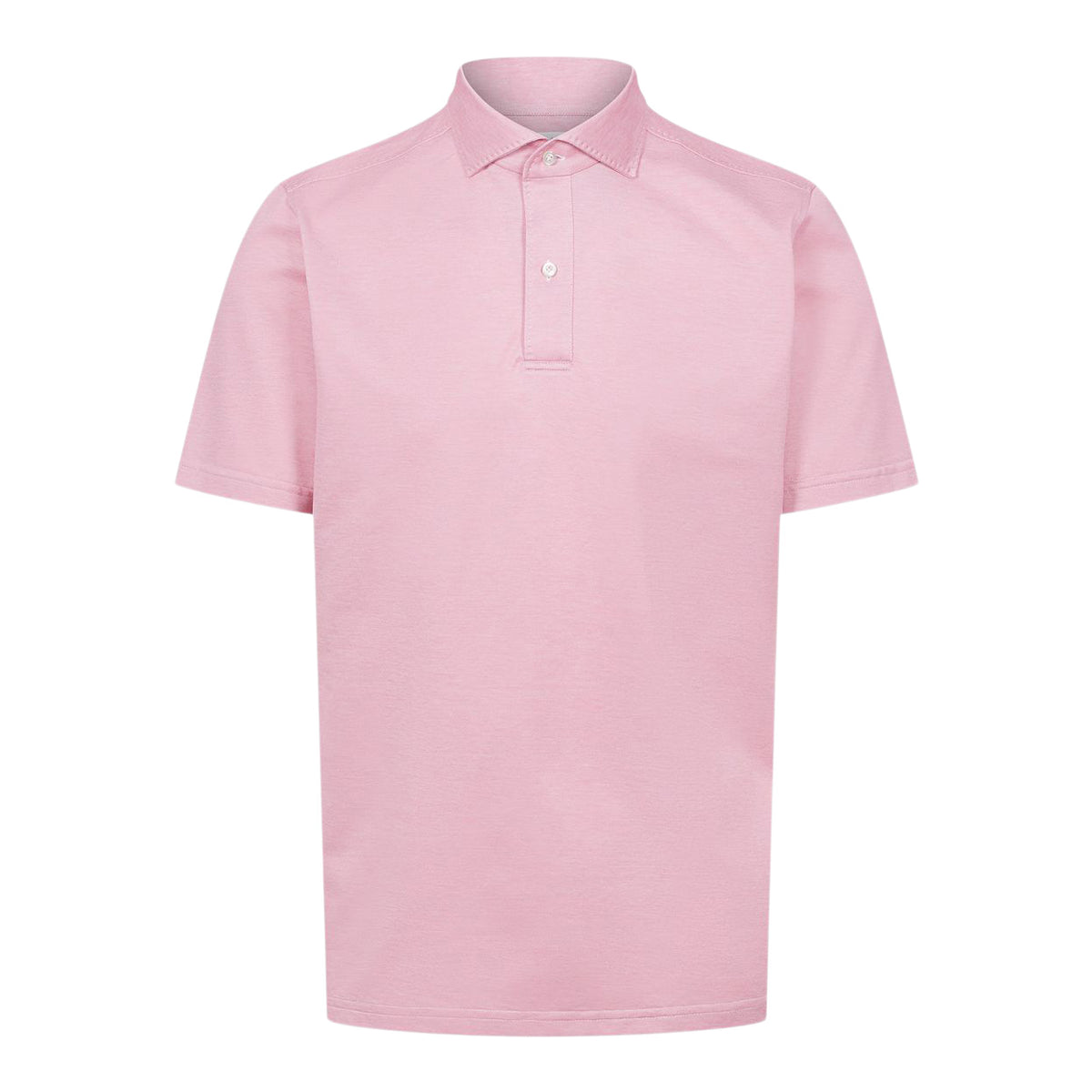 Textured Jacquard Knit Polo in Bright Red — Emanuel Berg