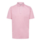 Textured Jacquard Knit Polo
