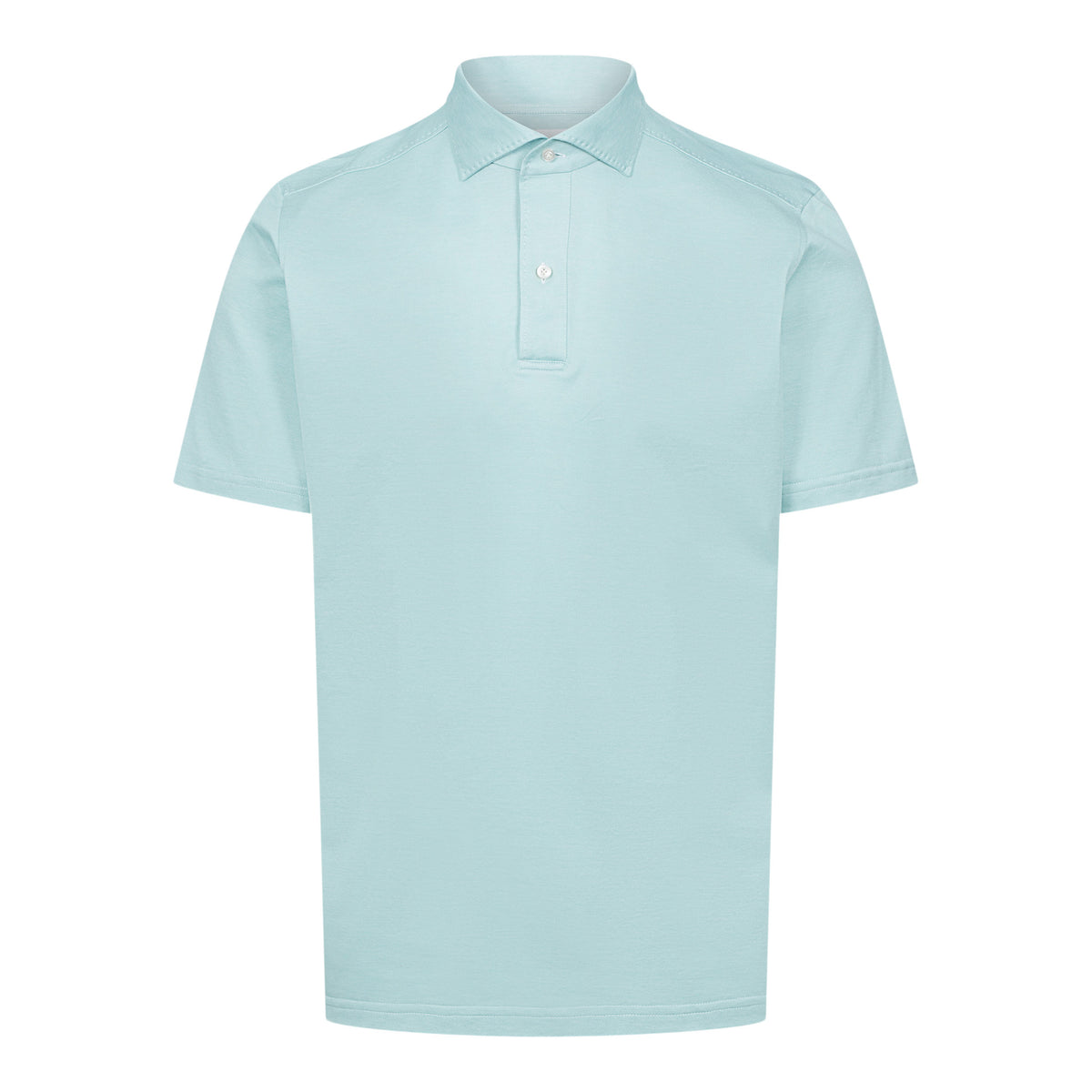 Textured Jacquard Knit Polo in Bright Green — Emanuel Berg