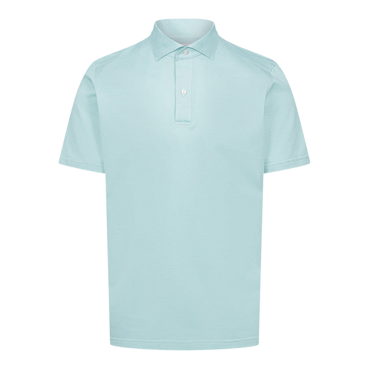 Textured Jacquard Knit Polo