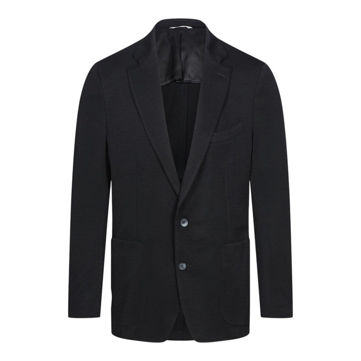 Wool-Cashmere Luxe Jersey Soft Jacket
