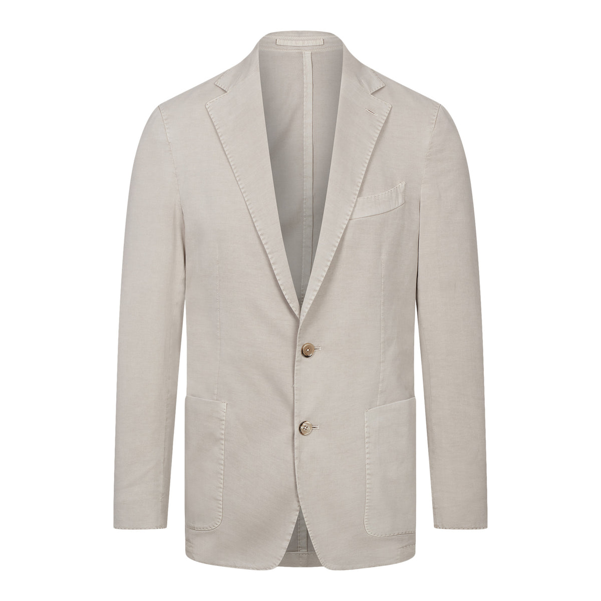 Washed Cotton Deconstructed Soft  Jacket