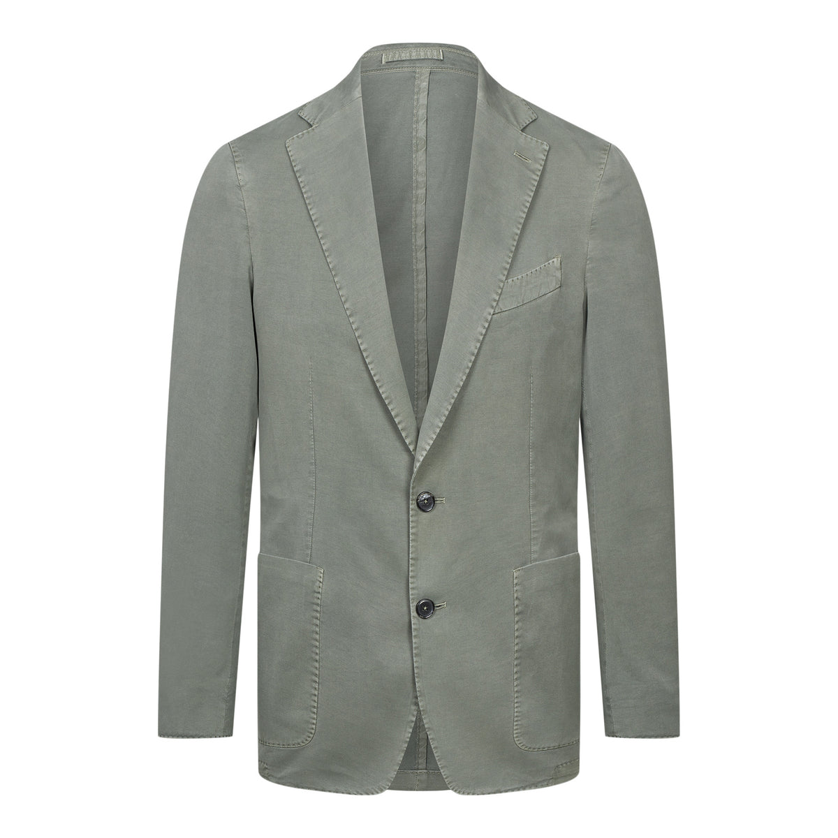 Washed Cotton Deconstructed Soft  Jacket