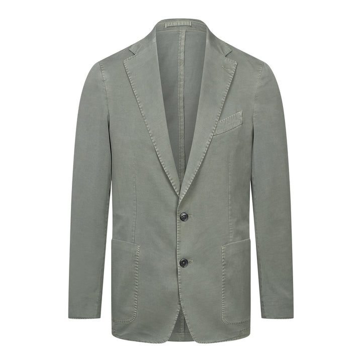 Washed Cotton Deconstructed Soft  Jacket