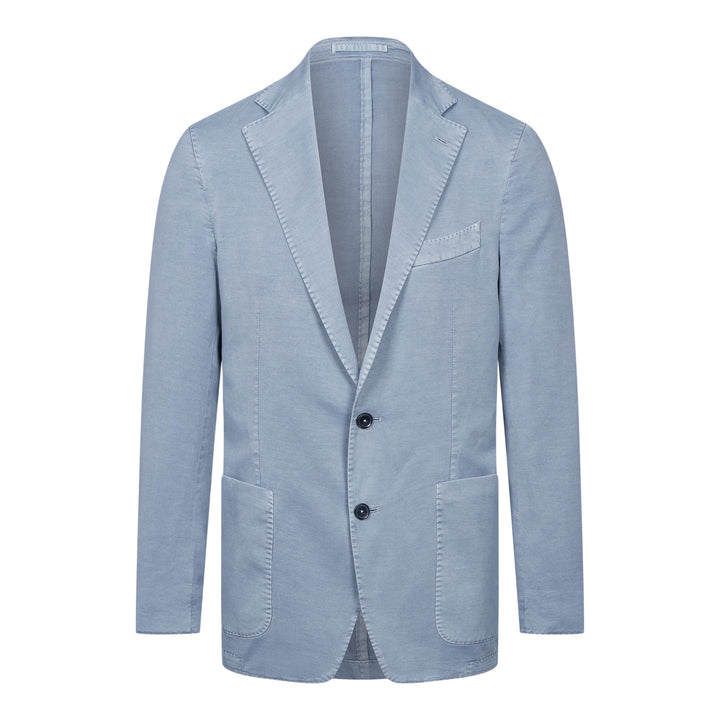 Washed Cotton Deconstructed Soft Jacket