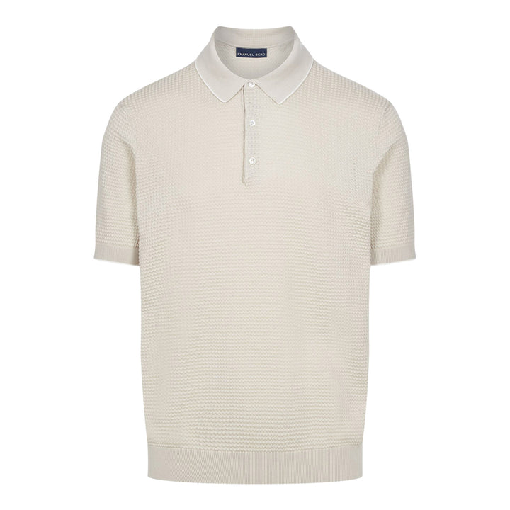 Short Sleeve Structured Polo