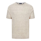 Raglan Linen Short Sleeve Crew Neck