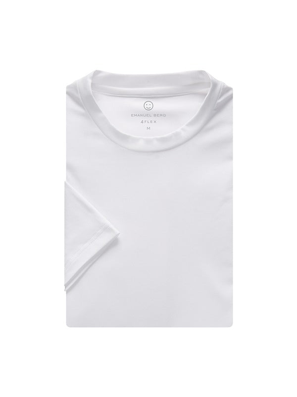 Modern 4Flex Stretch T-Shirt in White — Emanuel Berg