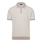 Short Sleeve Jacquard Polo