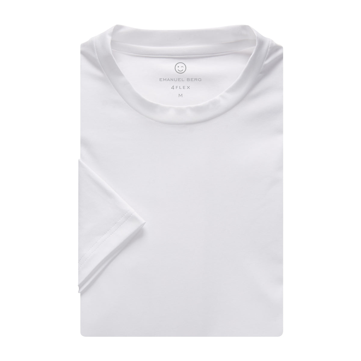 Modern 4Flex Stretch T-Shirt in White — Emanuel Berg