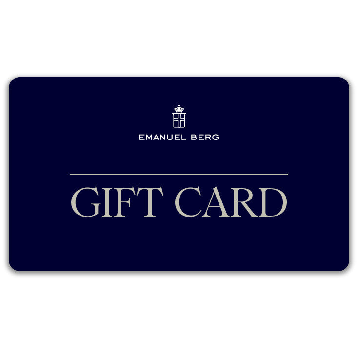 Emanuel Berg Gift Card — Emanuel Berg