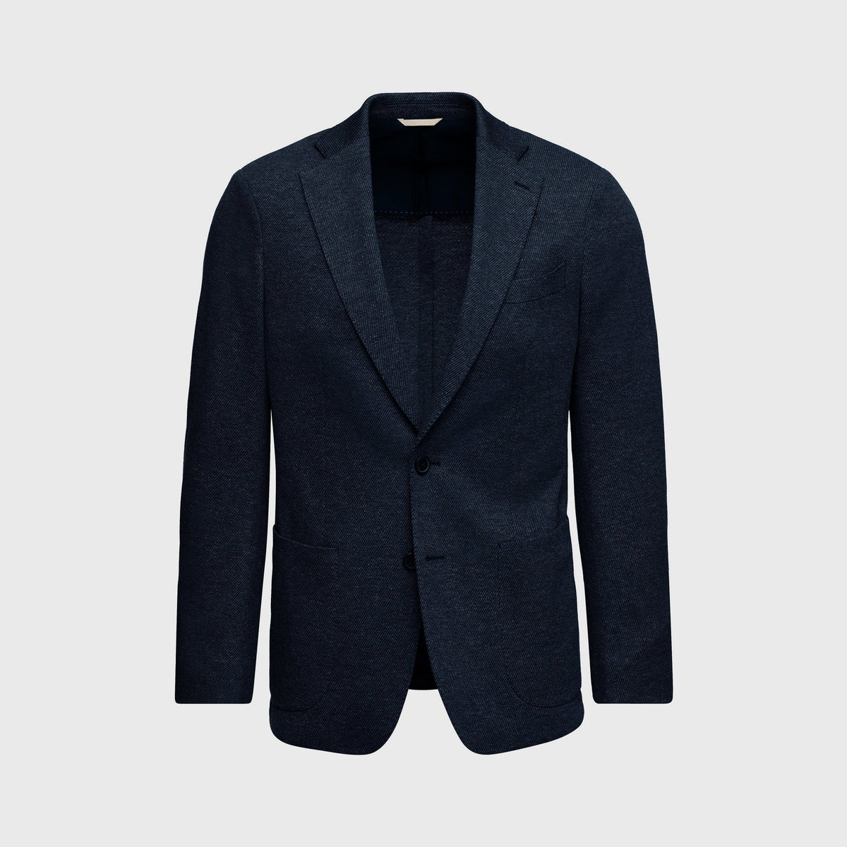 Wool-Blend Jacquard Shirt Jacket — Navy in Navy — Emanuel Berg