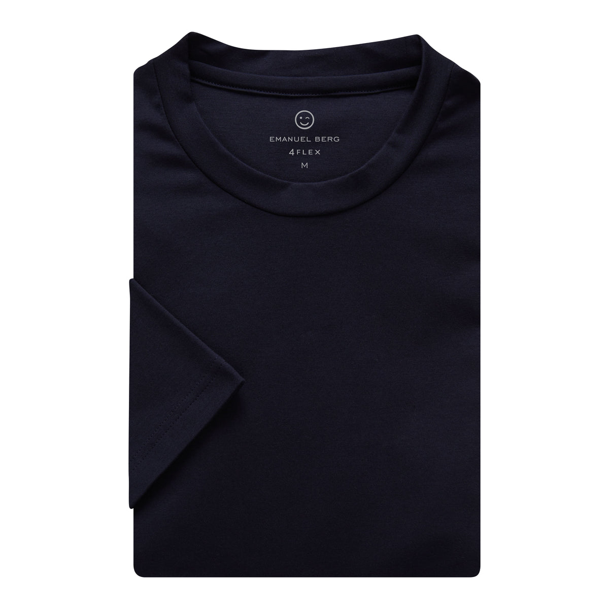 Modern 4Flex Stretch T-Shirt in Navy — Emanuel Berg
