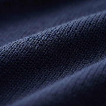 Merino Quarter-Zip Sweater fabric detail — Emanuel Berg