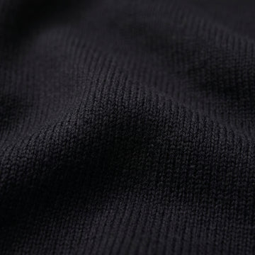 Merino Quarter-Zip Sweater fabric detail — Emanuel Berg