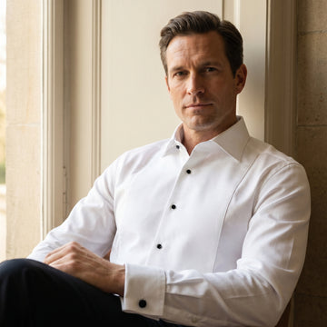 Formal Essential Shirt, worn — Emanuel Berg