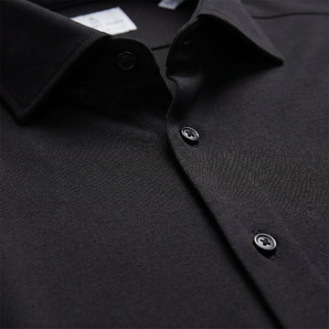 Modern 4Flex Stretch Knit Shirt fabric detail — Emanuel Berg