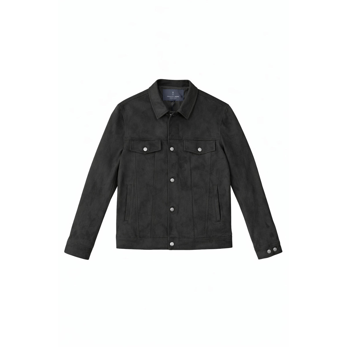 Performance Ultra Suede Jean Jacket in 001 BLACK — Emanuel Berg