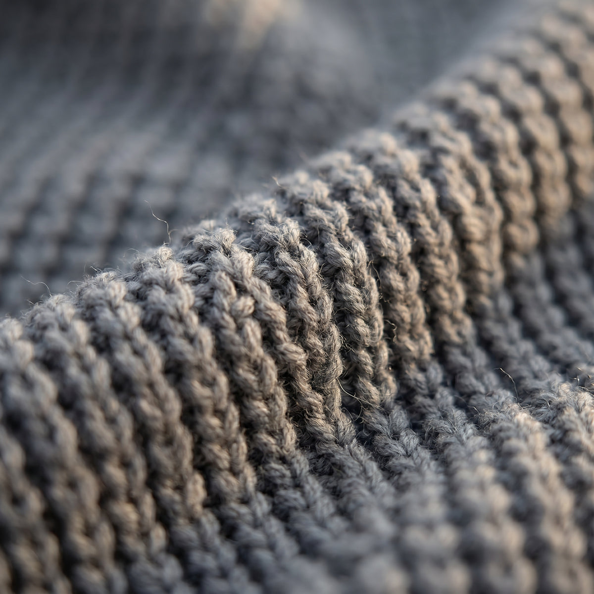 Premium Merino Wool Hybrid Cardigan in Grey — Emanuel Berg
