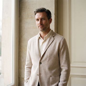 Premium Merino Swacket, worn — Emanuel Berg