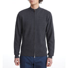 Lightweight Merino Wool Zip Cardigan