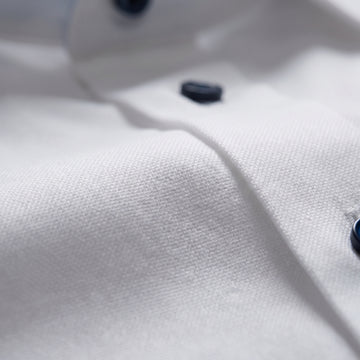 Yoga Twill Premium Stretch Shirt fabric detail — Emanuel Berg